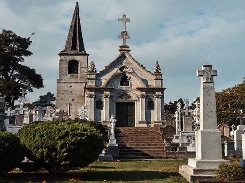Exterior view of Recoleta Cemetery, Buenos Aires