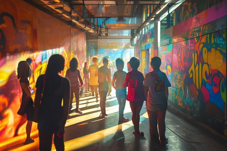 Brezilya metro sahnesi